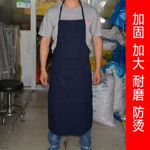 The Sleeveless Denim <b>Apron</b> 65*100cm Dustproof Oil Resistant <b>Work</b> <b>Apron</b> - Product Image 5