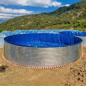 <span class=keywords><strong>บ่อ</strong></span>เลี้ยง<span class=keywords><strong>ปลา</strong></span>เหล็กชุบสังกะสีแบบผ้าเสริมความหนาแน่นสูง สำหรับใช้ภายในและภายนอกอาคาร - Product Image 2