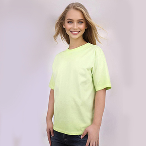 Camiseta Oversize de Algodón 100% de 240 Gsm con Degradado Vintage, Tejido de Alta Calidad, Unisex, Impresión DTG Personalizada, Acabado Ácido - Product Image 5