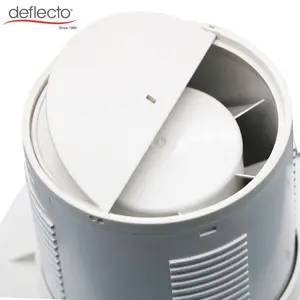 Wall Ventilation Fan Deflecto 6 Inch Wall Exhaust Fan Ventilation Shutter Bathroom Fan 220V Kitchen Extractor Fan Air Vent