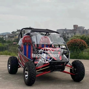 Voiture de golf électrique tout-terrain 4 places 350CC, 4 passagers, certifiée CE, garantie de 2 ans, batterie au plomb-acide - Product Image 1