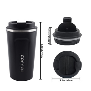 2025 última taza de café grande creativa de acero inoxidable tapa a prueba de explosiones suministro directo para termo de coche fiestas de viaje ocio - Product Image 5