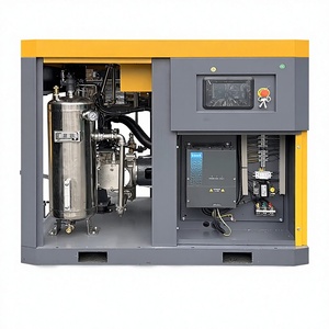 <span class=keywords><strong>Compresseur</strong></span> à vis à haut débit d'air 75 CV 55 kW avec réservoir d'air <span class=keywords><strong>de</strong></span> 2000 L pour pulvérisation industrielle et couture - Product Image 6