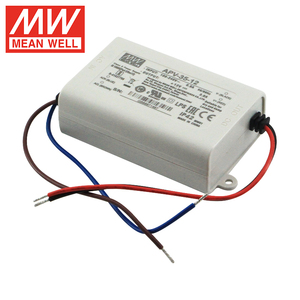 ספק כוח מיתוג מתח קבוע בעל יציאה יחידה 12V 35W מדגם APV-35-12 של Mean Well Compact LED Driver - Product Image 2