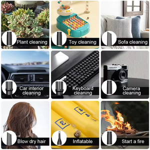 2024 <span class=keywords><strong>Mini</strong></span> souffleur à Jet Turbo sans fil pour le séchage des feuilles de voiture souffleur de nettoyage pistolet à Air Portable aux voitures - Product Image 6