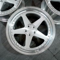 Nouvel ensemble de 3 jantes en alliage d'aluminium forgé de 15, 16, 17, 18, 19, 20, 21, 22, 24, 26, 28, 30 pouces. Roues de Voiture