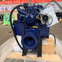 Nouveau Moteur Diesel Marin Weichai 2300 tr/min 250 CV 4 Temps 6 Cylindres avec Boîte de Vitesses pour Weichai WP6C250-23