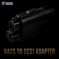 Nouvel adaptateur de chargeur rapide Tuochi DC 500A 1000V NACS vers CCS1 avec gestion thermique intelligente IP67 pour tous les modèles de véhicules électriques CCS1