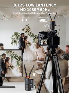 Lemorele R100 Plus 1080P Kit Émetteur-Récepteur <span class=keywords><strong>HDMI</strong></span> Sans Fil 200m pour Caméra, Téléphone, Ordinateur avec Batteries - Product Image 3