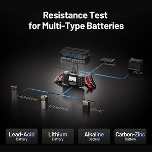 TOPDON BT600 Plus 3,5 Zoll Unterstützt 10-Satz-Datenprotokollierung Mit Sofortiger Thermodruckfunktion Eingebauter Akku Autobatterietester - Product Image 4