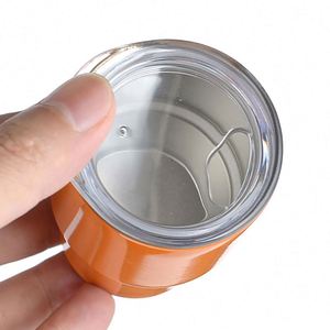 Vaso Térmico Ecológico Personalizado con Logotipo, Mini Vaso de Acero Inoxidable de 2oz con Tapa de Plástico y Pajita, Aislamiento Térmico de 12-24 Horas, Diseño Atractivo - Product Image 3