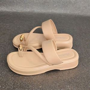 2025 New Outdoor Indoor Women's Fashionable Summer Toe <b>Slides</b> Slippers Custom Sandals <b>Small</b> Fragrance Style Hot-selling - Product Image 6