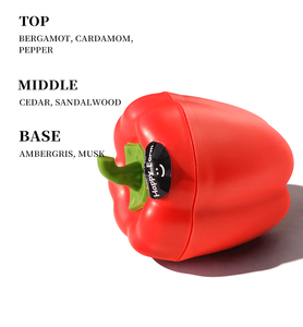 Ambientador sólido con forma de pimiento, perfume para coche de larga duración, elimina olores, para decoración de interiores, 6 piezas, OEM, ODM - Product Image 3