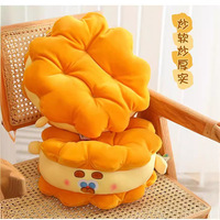 Nouveau mignon Sandwich Biscuit oreiller canapé salon bureau coussin sieste oreiller baie fenêtre chaise coussin en gros