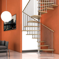 Escalier en spirale pour petit espace