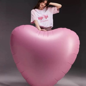 <span class=keywords><strong>Palloncino</strong></span> Gigante a Forma di <span class=keywords><strong>Cuore</strong></span> da 1 M, <span class=keywords><strong>Palloncino</strong></span> Rosso in Foil di Alluminio da 63 Pollici per San Valentino, Decorazione per Matrimoni e Feste di Fidanzamento - Product Image 4