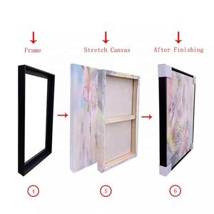 Peinture à l'huile sur toile de danseuse de <span class=keywords><strong>flamenco</strong></span> espagnole moderne, impression artisanale, pour la décoration murale de la maison, du bureau ou de l'hôtel - Product Image 4