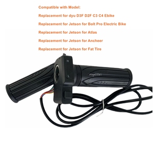Repuestos para Bicicleta Eléctrica Jeston, Acelerador de Giro Completo de 36v, <span class=keywords><strong>Bolt</strong></span> Pro Atlas Ancheer, Acelerador para Bicicleta Eléctrica con Neumáticos Anchos, con Botón de Control de Velocidad - Product Image 6
