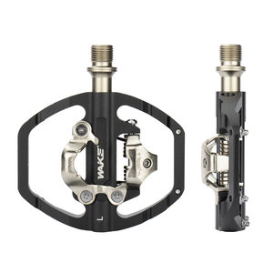 WAKE-<span class=keywords><strong>pedales</strong></span> de bicicleta de montaña de doble cara, autobloqueo <span class=keywords><strong>SPD</strong></span>, ajuste de tensión, Clip giratorio - Product Image 6