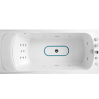 Spa à remous en acrylique, massage intelligent, système de température constante, massage par bulles, cascade, massage aquatique, auto-nettoyant