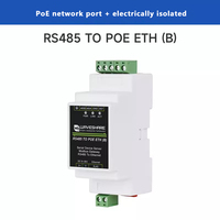 Gateway WaveShare RS485 a RJ45 Ethernet POE TCP/IP a Serial Modbus de Grado Industrial