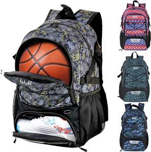 Échantillon gratuit Nouveau Sac à dos de sport multifonctionnel de grande capacité Sac de voyage léger pour hommes et femmes Sac d'ordinateur pour le collège Basket-ball - Product Image 1