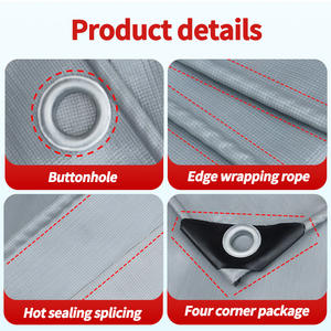 Lona Tejida Impermeable y Resistente al Fuego con Revestimiento de PVC, 550GSM, 840D - Product Image 5