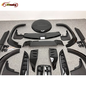 Kit de Carrocería Estilo Urbano en Negro Brillante para <span class=keywords><strong>Land</strong></span> <span class=keywords><strong>Rover</strong></span> <span class=keywords><strong>Defender</strong></span> 90 110 con Cubierta de Neumático de Repuesto, Luz Antiniebla, Alta Calidad, 2020+ - Product Image 3