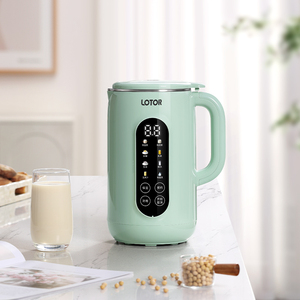 Licuadora Automática para Leche de Soya de 1.6L, Motor de Cobre Puro, <span class=keywords><strong>12</strong></span> Cuchillas de Acero Inoxidable, Multiusos, para Sopa, Nueces, Leche, Uso Doméstico - Product Image 1