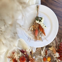 Bouquet de fleurs séchées personnalisées, mini bouquet d'herbe de Pampas, bouquet de fleurs de mariée sèches pour décoration de mariage, Offre Spéciale