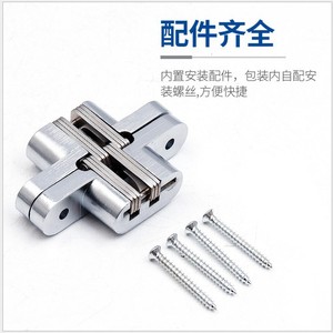 บานพับสแตนเลสแบบซ่อน 180 องศา สำหรับประตูไม้ ดีไซน์มินิมอล 1 คู่ - Product Image 5