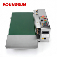 YOUNGSUN Machine horizontale de scellage à chaud de sacs en film plastique Machine de scellage à bande continue Scellant de sacs en plastique