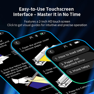 Impresora Térmica Profesional AIMO T08FD para Plantillas de Tatuajes, Inalámbrica, Bluetooth, Portátil, Máquina de Transferencia de Tatuajes en Stock para Estudios - Product Image 6