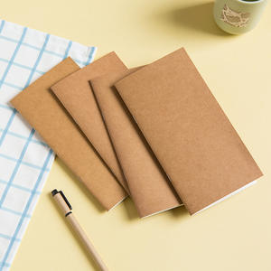 Cuaderno promocional con cubierta Kraft en blanco/cuadrícula/forrado planificador de tapa blanda papel de escritura para estudiantes y suministros escolares de oficina - Product Image 2
