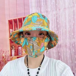Bucket Hat Canvas Sun Protection Summer Outdoor Unisex Casual Style - Product Image 3