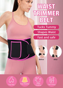 Ceinture <span class=keywords><strong>de</strong></span> compression abdominale et dorsale <span class=keywords><strong>de</strong></span> haute qualité pour la sudation et l'amincissement, idéale pour l'exercice en salle <span class=keywords><strong>de</strong></span> sport - Product Image 2