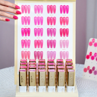 LADAI Série Rêve Baroque 24 Couleurs Rouge Rose Vernis à Ongles Gel pour Salon de Manucure Professionnel Vente en Gros avec Nuancier
