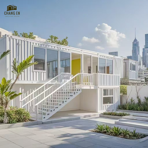 DYCE1 stile competitivo prefabbricato piccolo casa Flat Pack contenitore tutti gli elementi essenziali pannello Sandwich arredato all'ingrosso materiale in acciaio - Product Image 5