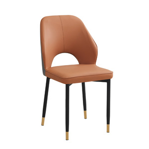 <span class=keywords><strong>Chaise</strong></span> de <span class=keywords><strong>salle</strong></span> <span class=keywords><strong>à</strong></span> <span class=keywords><strong>manger</strong></span> ergonomique <span class=keywords><strong>en</strong></span> <span class=keywords><strong>cuir</strong></span> PU avec pieds <span class=keywords><strong>en</strong></span> métal, moderne, pliable, portable et dotée de fonctions de refroidissement, pour la maison, la <span class=keywords><strong>salle</strong></span> <span class=keywords><strong>à</strong></span> <span class=keywords><strong>manger</strong></span>, la cuisine, l'atelier - Product Image 2