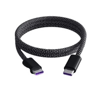 Câble de charge USB C magnétique sans nœuds, charge rapide PD 60W 66W 100W, synchronisation de données sans fil haute vitesse pour téléphone portable