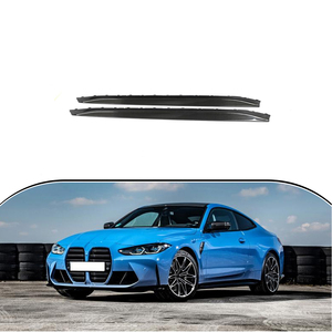 Faldón lateral de carbono REAL para BMW, extensión de Panel de labios, compatible con G82, G83, M4, 2021UP, 2 uds. - Product Image 6