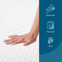 Surmatelas en mousse à mémoire de forme sur mesure, confortable pour dormir, vente en gros de l'usine AIDI Foshan
