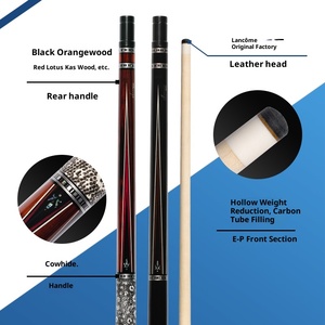 Ensemble de queues de billard en érable BLUE CARDAMOM Lankou Blue Cardmom, haute densité et légèreté, pour billard chinois à huit boules, style Chu Bingjie, Lucifer Luxifa - Product Image 2