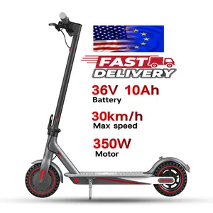 2023新设计10.5ah 350W可折叠两轮电动滑板车高品质成人电动滑板车送货上门