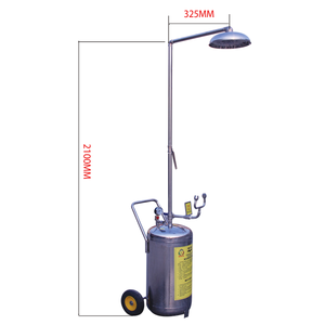 Estación Portátil <span class=keywords><strong>de</strong></span> Lavado <span class=keywords><strong>de</strong></span> Ojos y Ducha <span class=keywords><strong>de</strong></span> <span class=keywords><strong>Emergencia</strong></span>, Producto <span class=keywords><strong>de</strong></span> Seguridad para Alivio <span class=keywords><strong>de</strong></span> Presión - Product Image 1