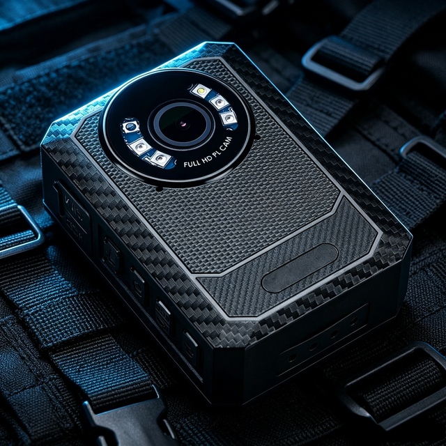 4G & WIFI Body-Worn Camera, Chest-Mounted Camera for Security Guards