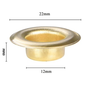 Occhielli in metallo 10mm 12mm <span class=keywords><strong>per</strong></span> insegne <span class=keywords><strong>Banner</strong></span> in PVC <span class=keywords><strong>per</strong></span> impieghi gravosi - Product Image 1