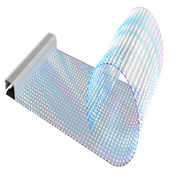 Film LED flexible pleine couleur, enseigne au néon, affichage numérique vidéo intérieur, matériel publicitaire, Letrero Publicitario, magasins de détail