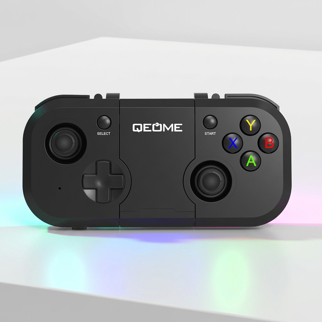 Multi-Platform Game Controllers with Built-In Phone Holder Compatible with PC/Switch/P3/P4/Android/iOS and US Warehouse