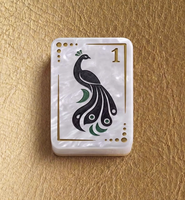 MuZheng, fabricant OEM, propose un choix expert de qualité supérieure, 160 tuiles de Mahjong américaines pour jeu de société.